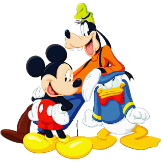 mickey goofy donald image