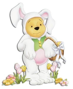 easter bunny pooh image
