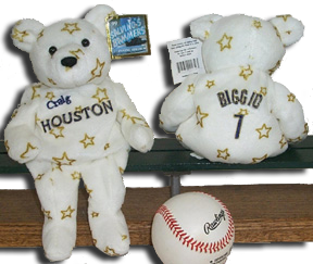 Baseball the National past time is available here in Teddy Bears, Easter Bunnies and Ornaments of your favorite sports star or find another unique item for your collection!