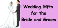 Wedding Shower or Wedding Day Gifts for the Bride and Groom