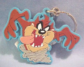 Cuddly Collectibles - Collectible Looney Tunes Taz Key Chains