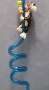 Looney Tunes Sylvester and Tweety Silly Sipper Straw
