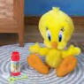 Bubbles Tweety Bird Talking Large Plush - He talks, saying 5 different sayings when you squeeze him: "That's Cool", "Lots of Bubbles", "This is Great", "Tweety Bubbles", "Ooo, that's a Good One".  13 inches standing