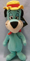 Warner Brothers Studio Store Bean Bags Plush Huckleberry Hound  9 1/2 inches