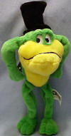 Warner Brothers Studio Store Bean Bags Plush Michigan J. Frog  11 1/4 inches
