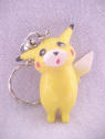 Pokemon Shy Pikachu Figural Key Chain 2 inches
