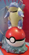 Pokemon Blaistoise Bank / Bookend 8 inches high 4 inches wide