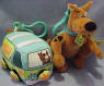 Gund Scooby Doo & Mystery Machine Plush Clip On Set