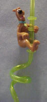 Scooby Doo Straw 11 3/4" Long