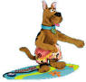 Scooby Doo Surfboarder 11 inches