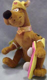 Gund Skateboarding Scooby Doo  -  Scooby is wearing his favorite Skate Hat and Elbow Pads 7 inches