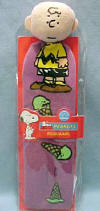 Snoopy's Charlie Brown Plush Bookmark  9 1/2 inches high 2 inches wide