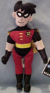 Warner Brothers Studio Store Bean Bags Plush Super Hero - Robin  9 1/2 inches