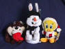 Warner Brothers Studio Store Bean Bag Plush Christmas 1998 Santa Tweety