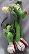 Warner Brothers Studio Store Bean Bag Plush K - 9 the Alien Dog  9 inches