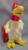 Warner Brothers Studio Store Bean Bags Plush Foghorn Leghorn  9 inches