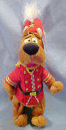 Warner Brothers Studio Store Bean Bag Plush Christmas 1998 Nutcracker Scooby Doo 11 inches high