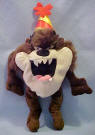 Warner Brothers Studio Store Bean Bag Happy Birthday Taz 11 inches