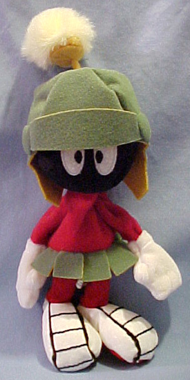 Click here to go to our Collectible Looney Tunes Marvin and K-9 Cuddly Soft Plush