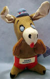 Dakin Dream Pets Democrat Donkey - Tag reads: &nbsp;Demo Donkey In 1960 the first nationally televised debate took place between presidential candidates John F. Kennedy and Richard M. Nixon. For the first time, the American public, as well as people around the world had a chance to see the nominees debate. R. Dakin created a symbolic elephant and donkey that year, along with other designs that were produced for many years to follow. This year, we thought we'd reintroduce these political Dream Pets as they were originally designed to commemorate this first historic debate. And as we know, the debate goes on...Dreamin' again.  7 inches