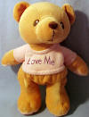 Cherished Teddies "Love Me" Plush Teddy Bear 8 1/2 inches