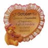 Cherished Teddies Birthstone Picture Frame - October