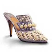 just the right shoe woman s shoe frosted fantasy in purple shoe box