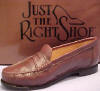 Just the Right Shoe Heroes and Heartthrobs Penny Loafer 4 inches