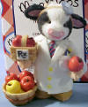 Mary's Moo Moos Doctor I've Got The Perscription for Moo An apple a day keeps the doctor away, but once you get him in your home you won't want him to go  3 1/4 inches
