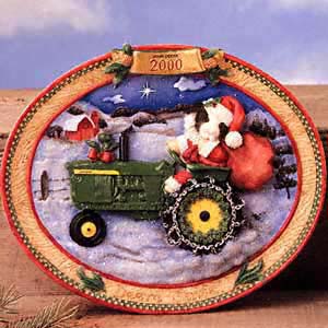 Click here to go to our selection of Marys Moo Moos Christmas John Deere Figurines & Collector Plates