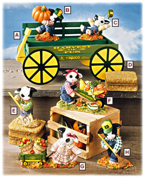Click here to go to our Mary's Moo Moos John Deere Figurines