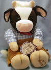 Mary's Moo Moos Plush Chip the Black and White Cow 15 inches high