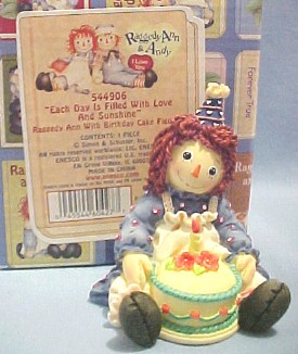 Click here to go to our Raggedy Ann and Andy Collectible Figurines