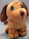 Precious Moments Precious Pal Dudley the Dog - "Dudley is loving and thoughtful too. Making sure all your Wishes come true!"  7 inches long with 2 1/2 inch tail