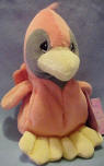 1 Dozen Precious Moments Tender Tail Bean Bag Plush Cardinal - (3rd Edition Christmas Set) Introduced Jan. '98   7 1/2 inches