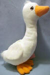 Precious Moments Tender Tail Bean Bag Plush Goose - (5th Edition) Introduced June '98 and Retired in August '99 6 inches