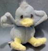 Precious Moments Tender Tail Mini  Plush Ornament Blue Chick Mini - from the 1st Easter Set of Mini Tender Tail Ornaments 3 inches
