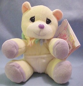 Precious Moments Birthday Circus Tender Tail Bean Bag Plush Baby Bear for Birth 7 inches