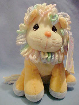 Precious Moments Birthday Circus Tender Tail Bean Bag Plush 5th Birthday Lion 8 inches