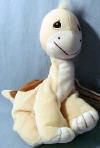 Precious Moments Tender Tail Bean Bag Plush Diplodocus - Introduced in August '99 and has been retired 10 inches