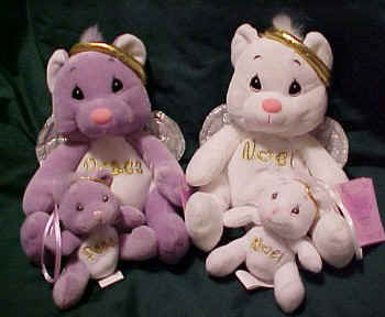 Click here to go to our Precious Moments Tender Tail Angel Teddy Bear Ornaments