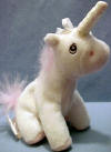 Precious Moments Tender Tail Mini  Plush Ornament Unicorn - from the Limited Edition Collection 4 1/2" with Horn
