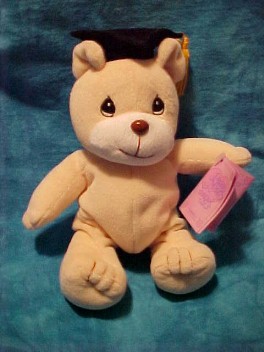 Click here to go to our Collectible Precious Moments Tender Tail Bean Bag Plush Graduation Teddy Bears