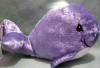 1 Dozen Precious Moments Tender Tail Bean Bag Plush Violet Whale - Enesco Atlanta Show Exclusive 7 1/2 inches long