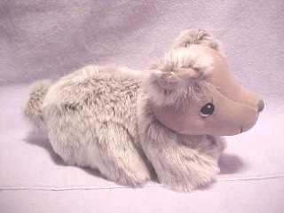 Precious Moments Tender Tail Bean Bag Plush Chinchilla - (Limited Edition of 7,500 pieces) Introduced 2001 9 inches long