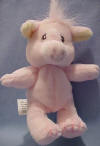 Precious Moments Tender Tail Mini  Plush Ornament Pink Pig - from the 1st Edition of the Mini Tender Tail Ornaments 4 1/4 inches