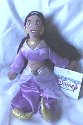Click here to go to our Disney Store Aladdin Bean Bag Plush Aladdin Princess Jasmine Jafar Genie Iago Abu