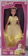 Disney's Beauty & The Beast's Belle Doll Yellow Dress - "Belle: An independent, spirited girl, Belle sees beyond the surface and refuses to accept things at face value. By overlooking the Beast's outward appearance and appreciating his good qualities, she is able to break the spell that imprisons him, and take her place as his Princess." 8 inches