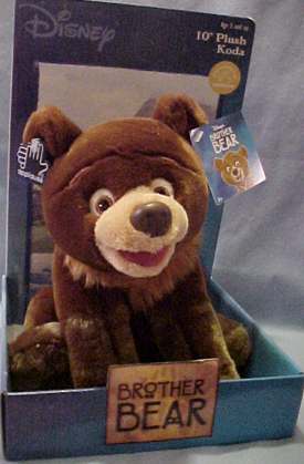 Click here to go to our Disney's Brother Bear Kenai Koda Rutt Tuke Plush
