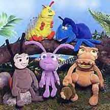 Click here to go to our Disney Store Bean Bag Plush From A Bugs Life - Flik Dot Heimlich Hopper and MORE